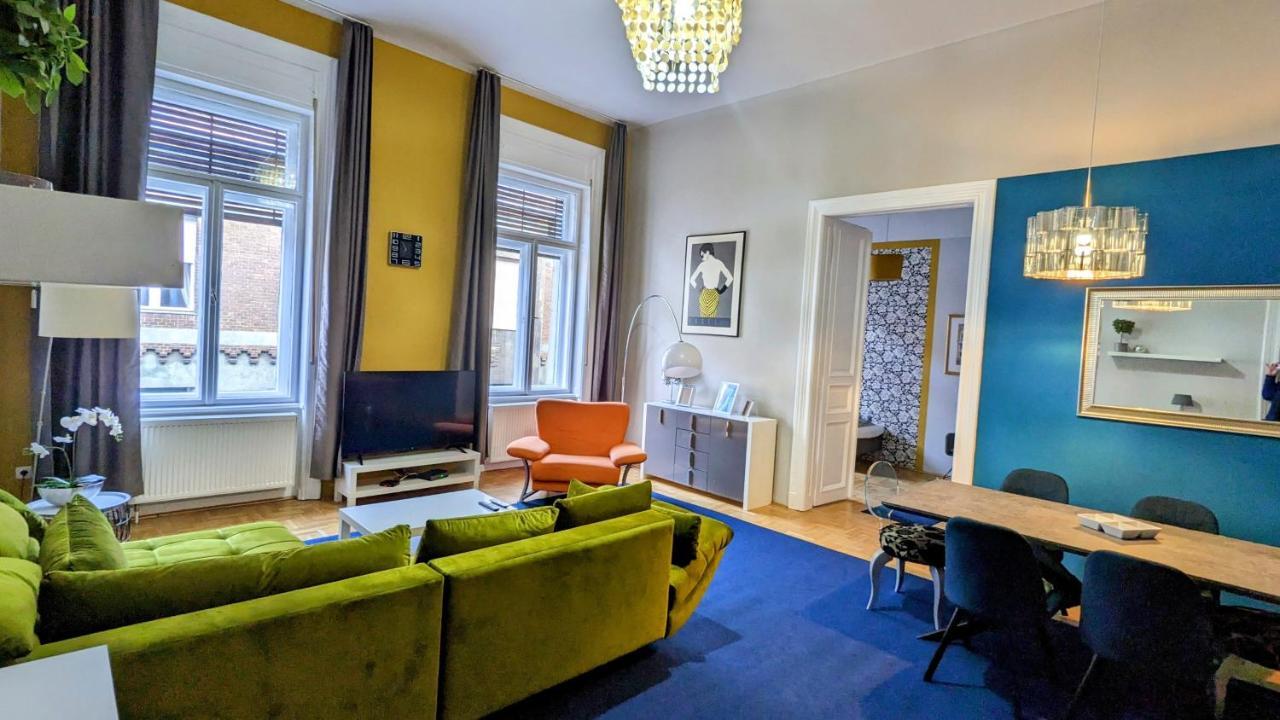 Freeparking - Great Synagogue Apartment, 2 Bedroom, 5 People ,Wifi, Ac Budapest Exterior foto
